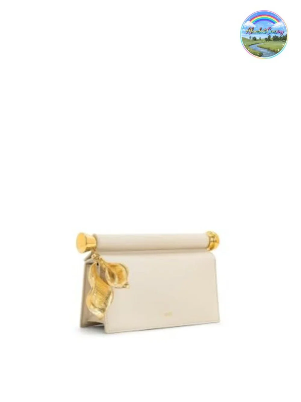 JW PEI Holly Metal Pendant Embellished Clutch Vegan Leather Evening Bag